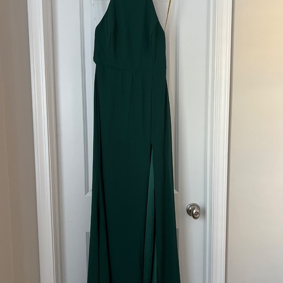 Lulus Captured Your Heart Hunter Green Halter Maxi Dress - Picture 4 of 9